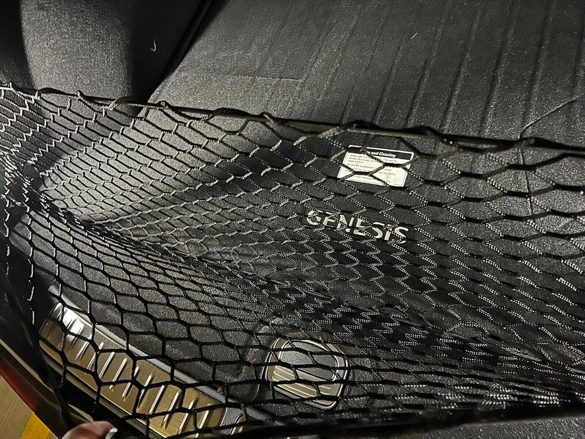 Trunk Organizer Cargo Net for Genesis GV70 2022–2026 – Envelope Style Cargo Net for SUV – Premium Mesh Car Trunk Organizer Vehicle Carrier Storage – Compatible with GV70