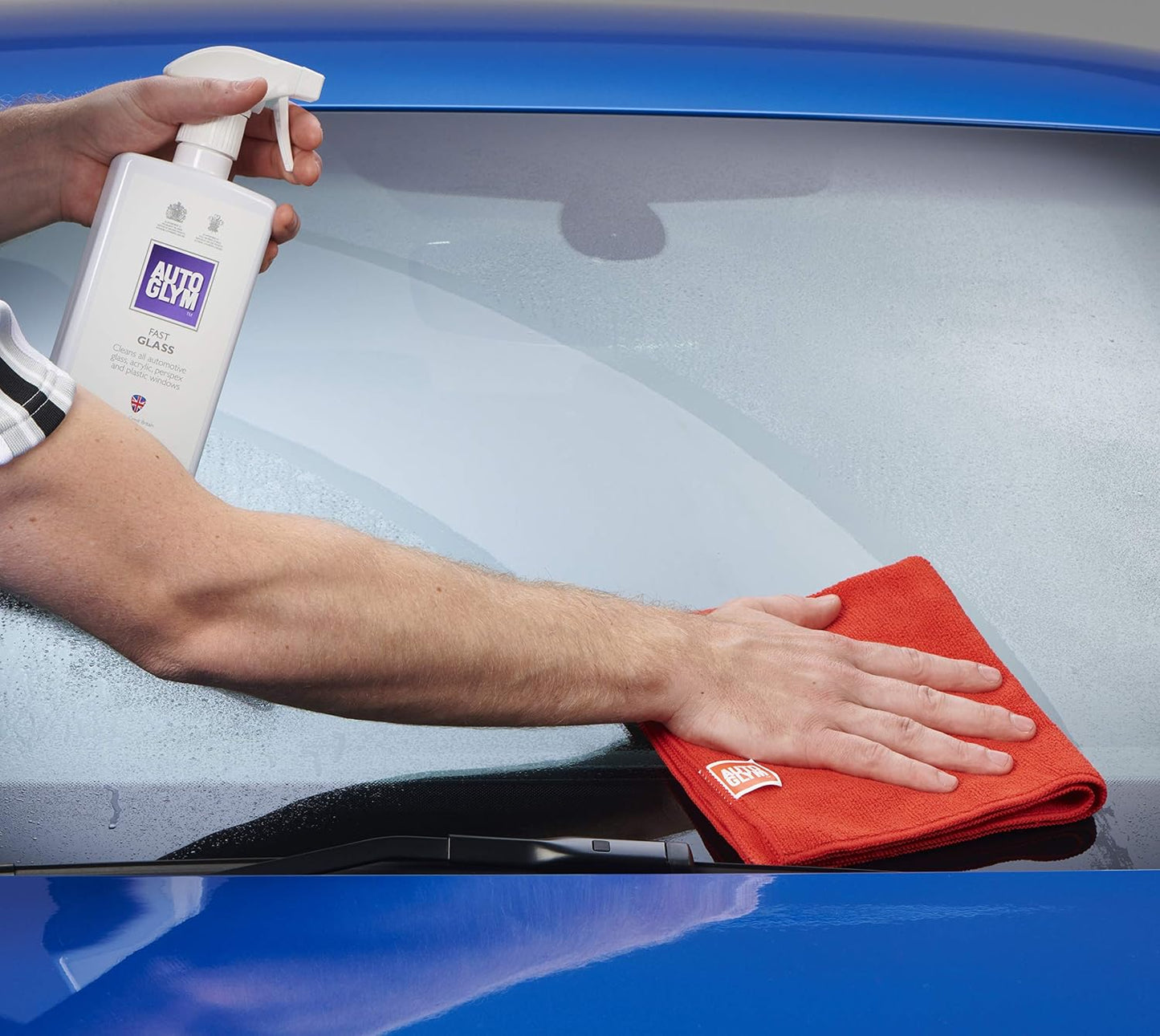 Autoglym Fast Glass, 500ml - Streak Free Car Cleaner for Windscreen, Windshield, Window Cleaning, Mirrors and More