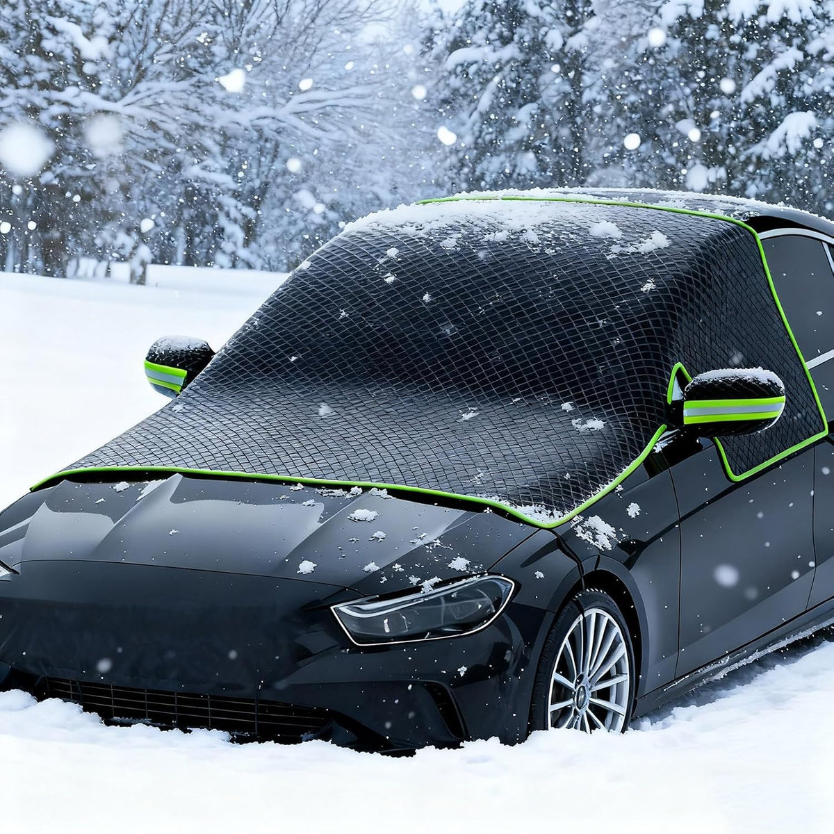 Car Snow Cover for Buick GL8 2010-2016 Waterproof Scratch Resistant Windshield Protector for Winter Protects from Ice Snow Frost UV Rays Car Accessories A Green(Normal/A Green)