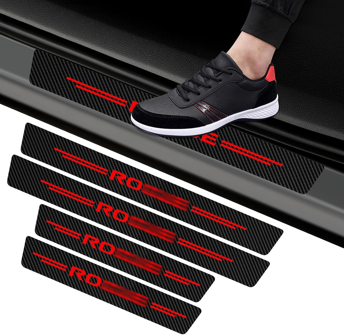 4 Pcs Car Door Sill Protector Fits for Altima