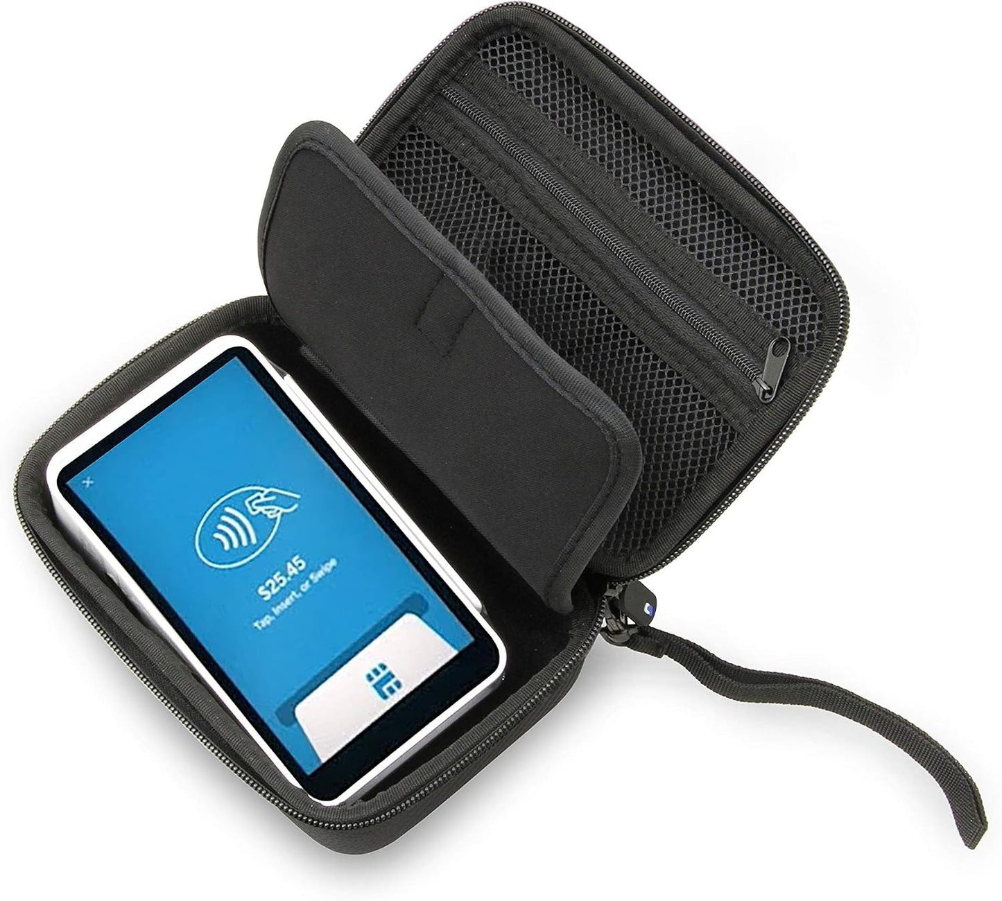 CASEMATIX Travel Carry Case Compatible with Square Terminal POS System Reader, Will Not Fit Paper or Accessories, Case Only