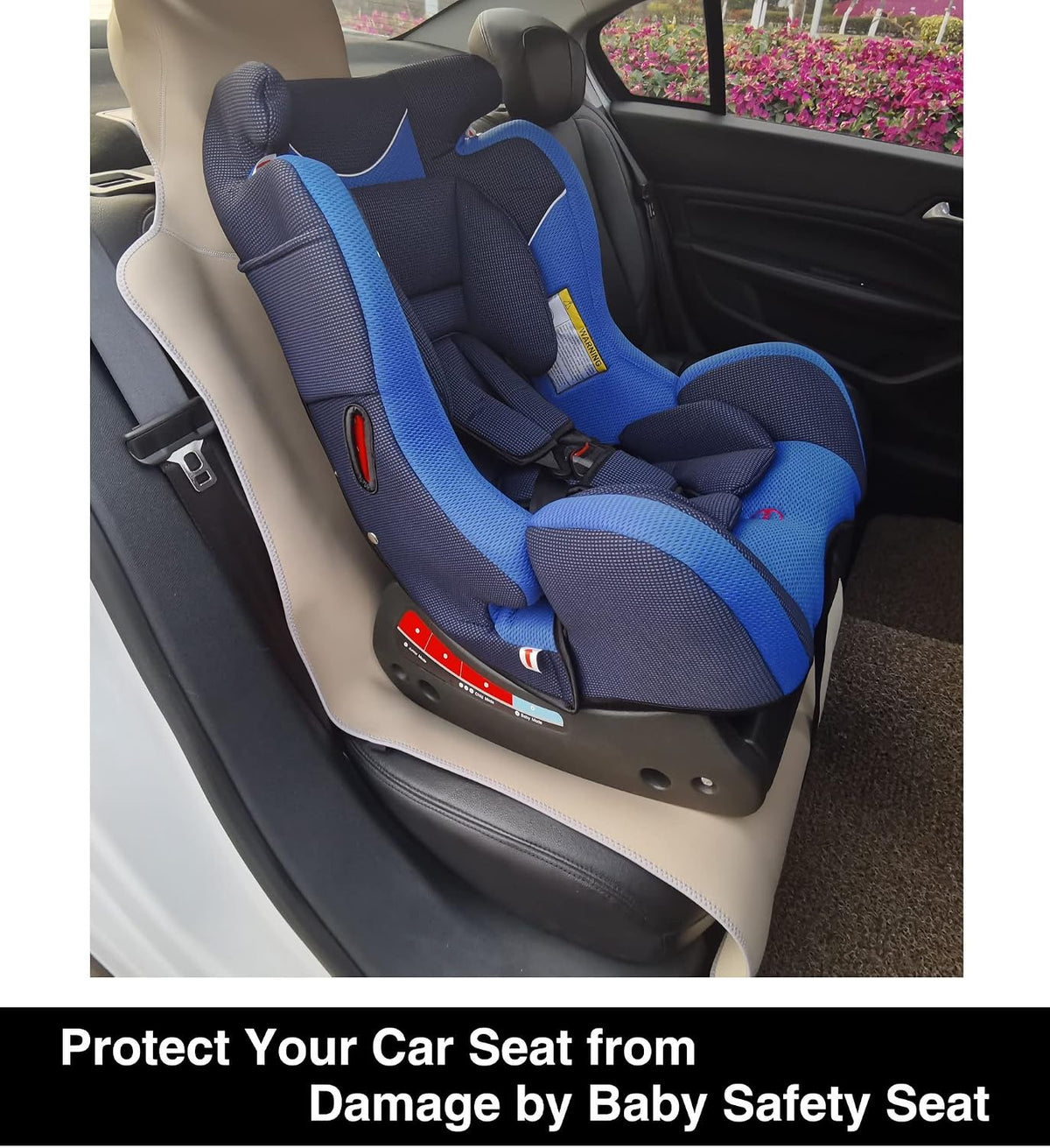VSHIELD Waterproof Neoprene Car Seat Cover, Sweatproof Non-Slip Seat Protector, Universal Fit for Front Bucket or Rear Bench Seat of Cars, SUVs, Vans, Trucks, Compatible with Airbags and Armrests