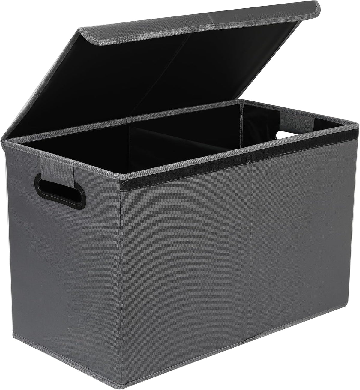 AOKJOY Car Trunk Organizer with Lid, LL, Brown, 600D Oxford Cloth, Collapsible, for Automobiles, 26x13x16 Inches, 83 Liters