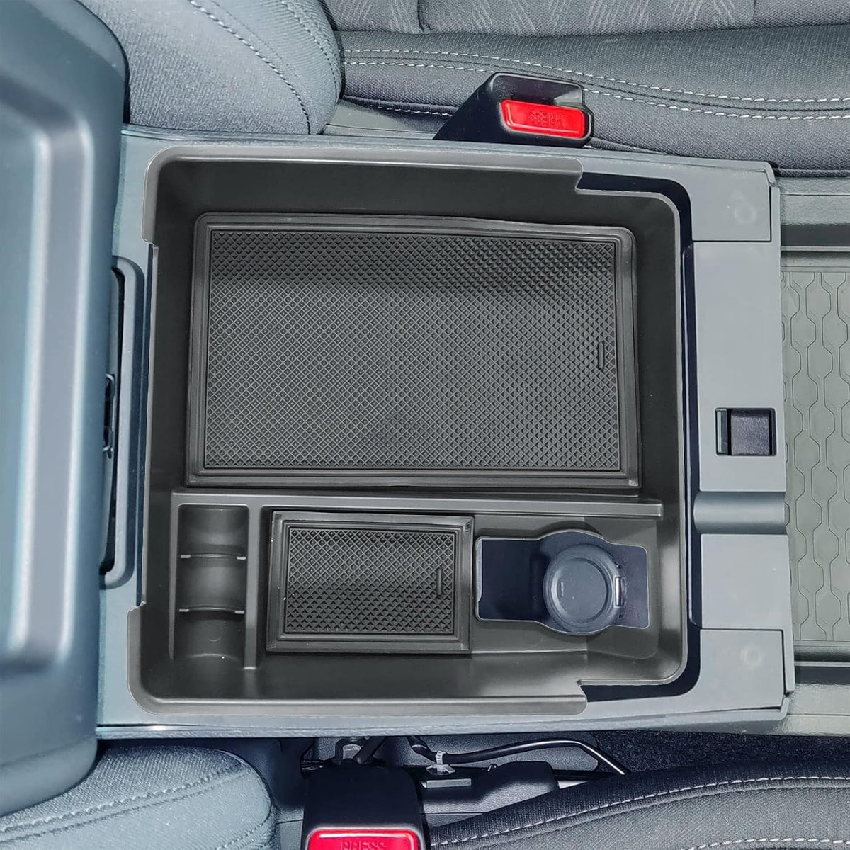 Center Console Organizer Tray for 2022-2026 Nissan Frontier Armrest Storage