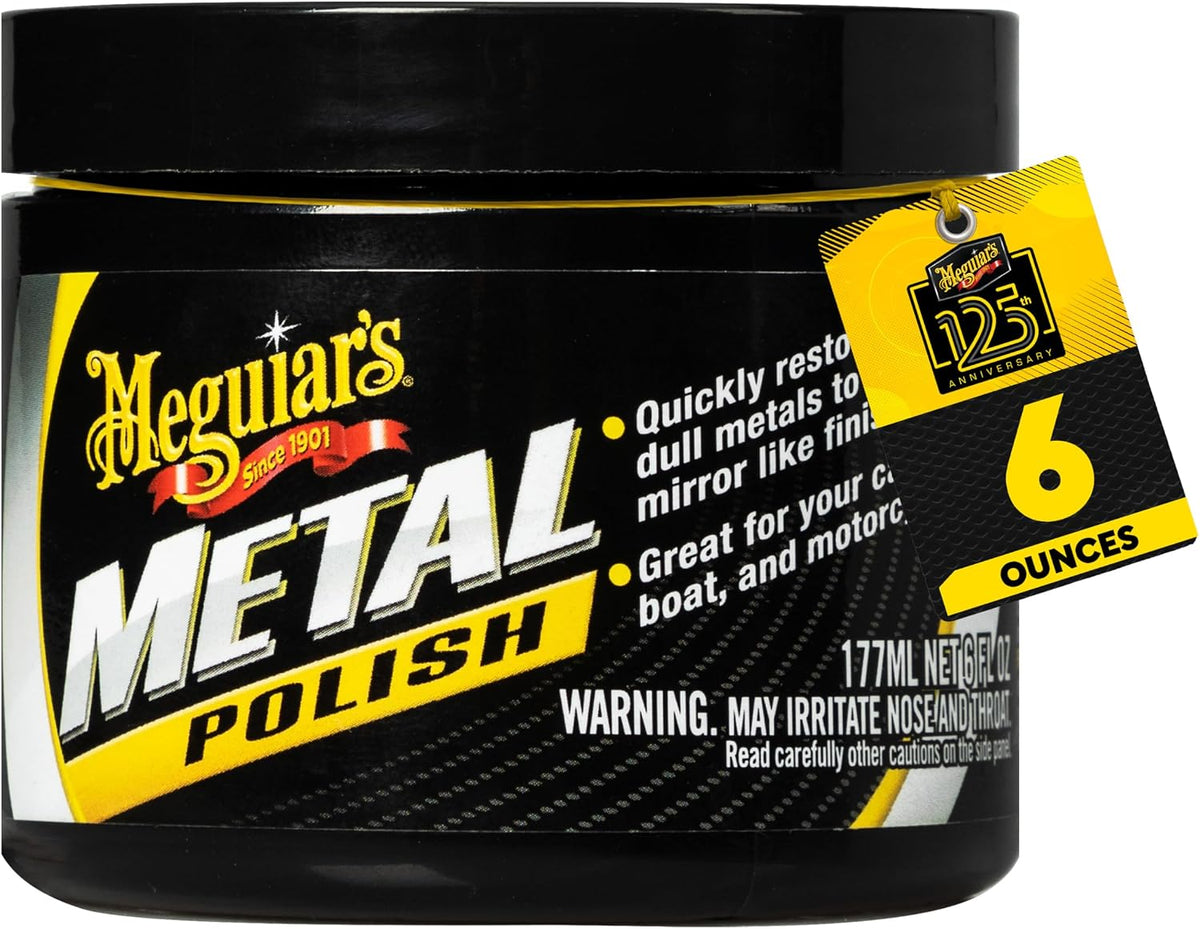 Meguiar's Metal Polish, 6 Oz