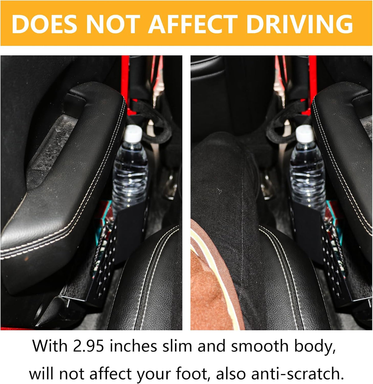 Rear Door Storage Pockets Side Insert Organizer Box Compatible with 2018-2024 2025 Jeep Wrangler JL 4 Door 4XE Gladiator JT Interior Accessories Cup Holder Expansion Tray 1Pair Metal Black Star