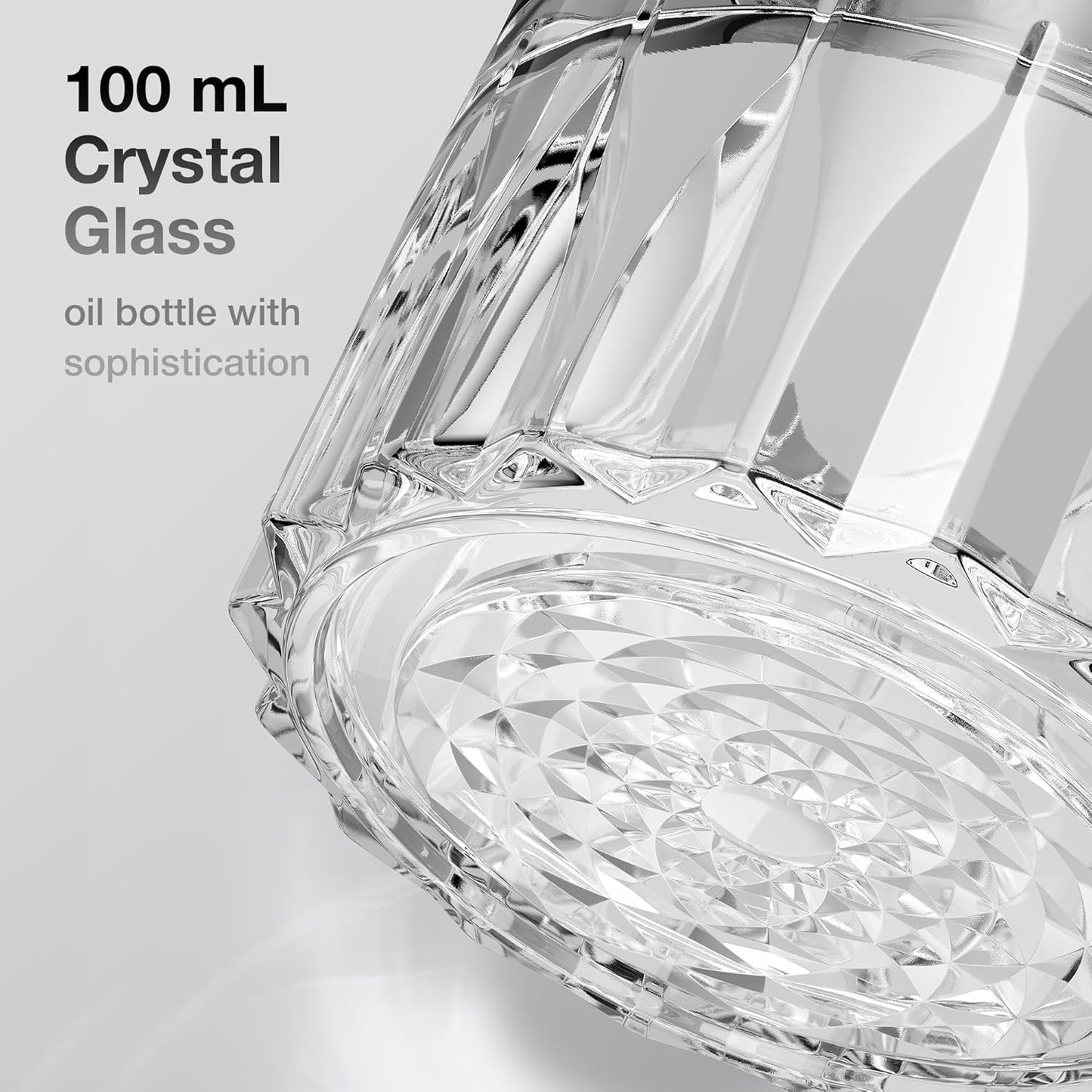 Airversa Waterless Diffuser RD1 Desert Titanium + 100mL Replacement Glass Bottle