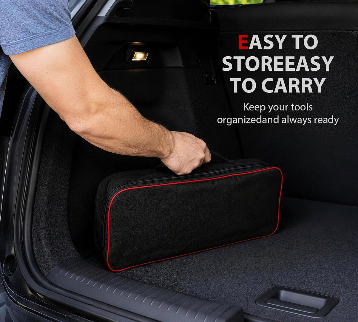 23-Piece Professional Automotive Tool Kit for Car Repair & Roadside Service