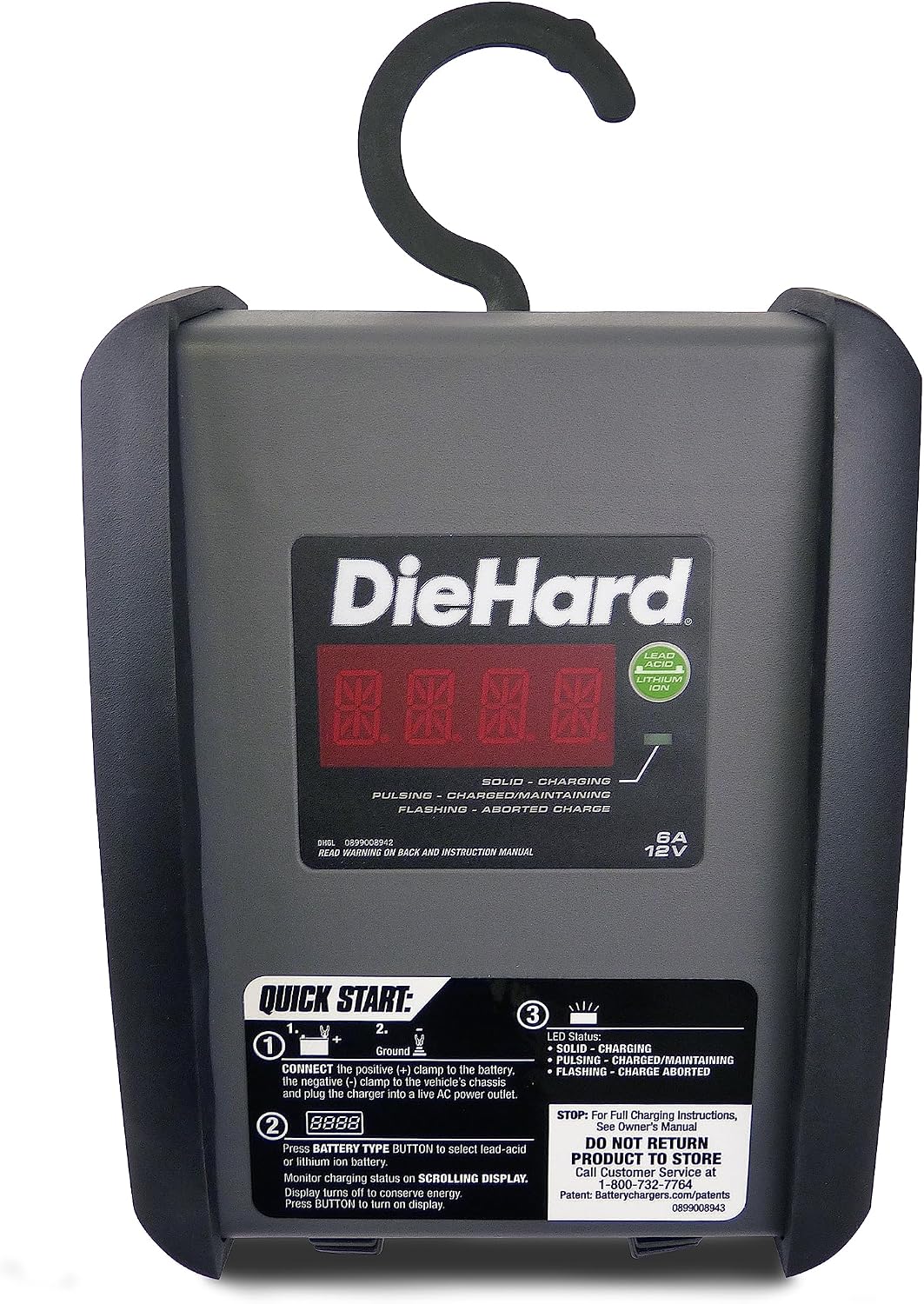 DieHard DH6L 6A 12V Fully Automatic Battery Charger
