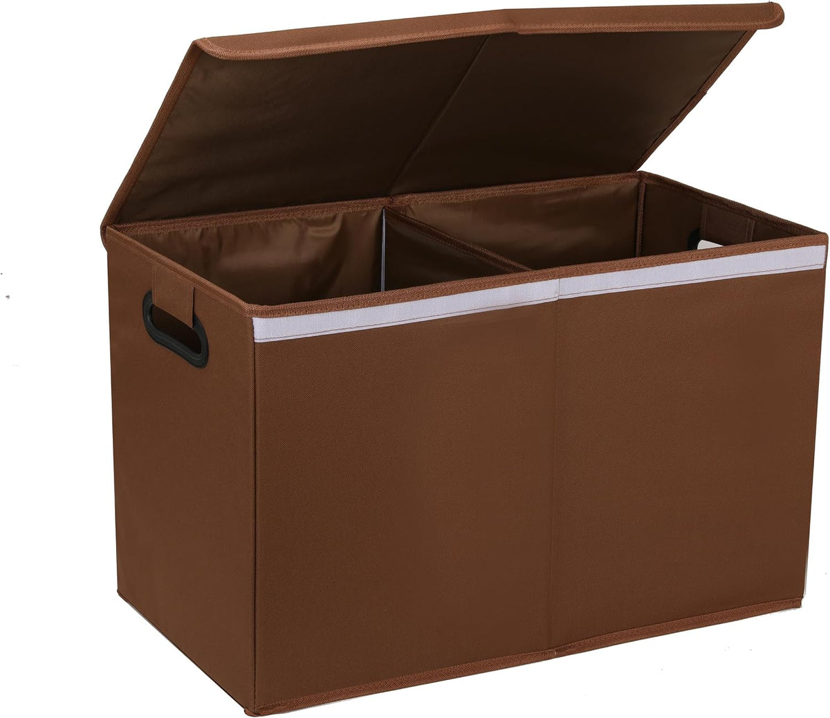 AOKJOY Car Trunk Organizer with Lid, LL, Brown, 600D Oxford Cloth, Collapsible, for Automobiles, 26x13x16 Inches, 83 Liters