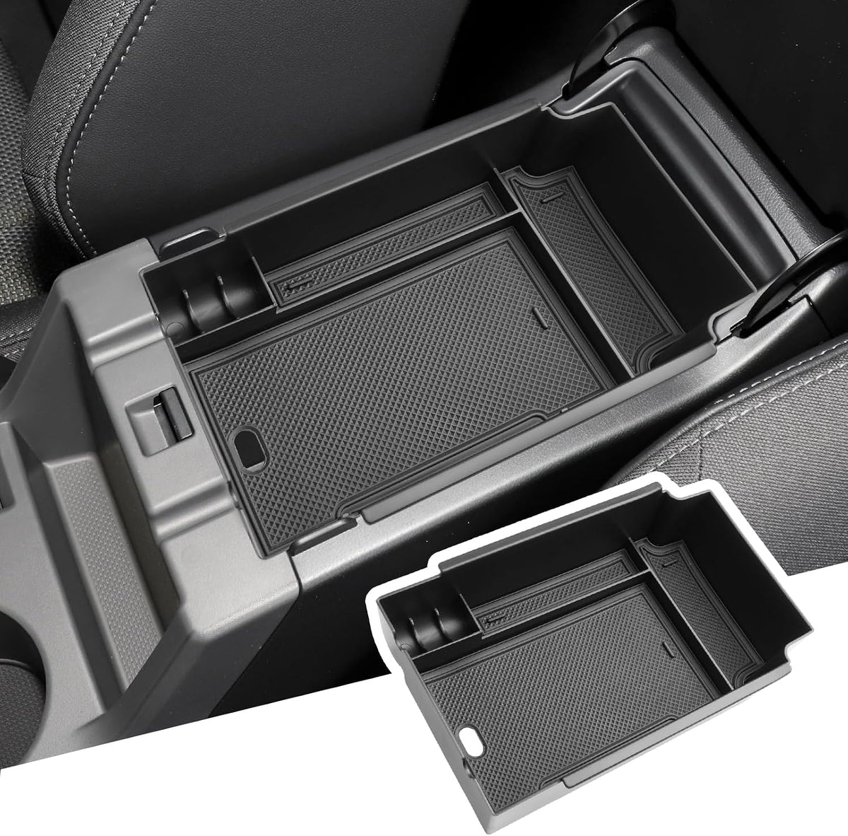 BIBIB0 2Pack 2024 2025 2026 Crosstrek Center Console Organizer for 2023-2026 Subaru Crosstrek&2024+ Impreza Console Trays Crosstrek Insert Glove Pallet Organizer 2026 Crosstrek Hybrid Double Layers
