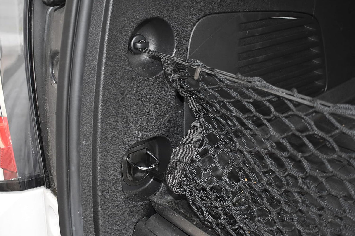 Trunk Organizer Cargo Net for Cadillac Escalade 2015-2025 – Envelope Style Cargo Net for SUV – Premium Mesh Car Trunk Organizer Vehicle Carrier Storage – Compatible with Caddy Escalade