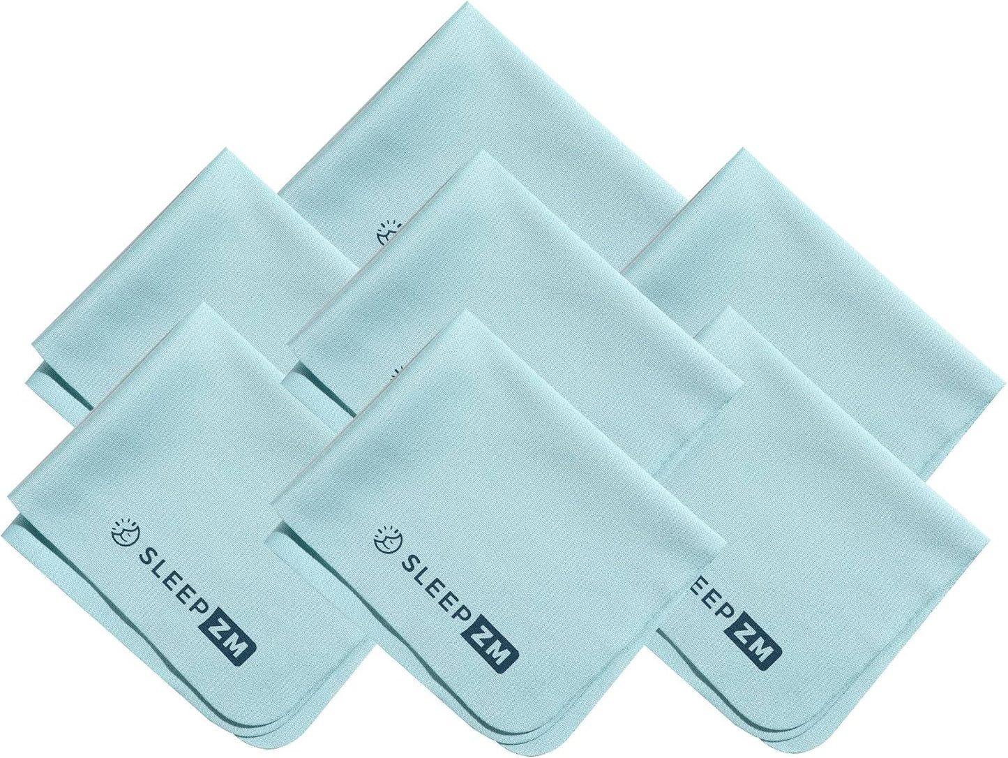 Sleep ZM 15 Pack Special Blue Light Glasses Microfiber Cleaning Cloths - Safe and Effective Cleans Lenses, Screens, Cameras, Eyeglasses, Cell Phone, LCD TV Screens and More (6X7)