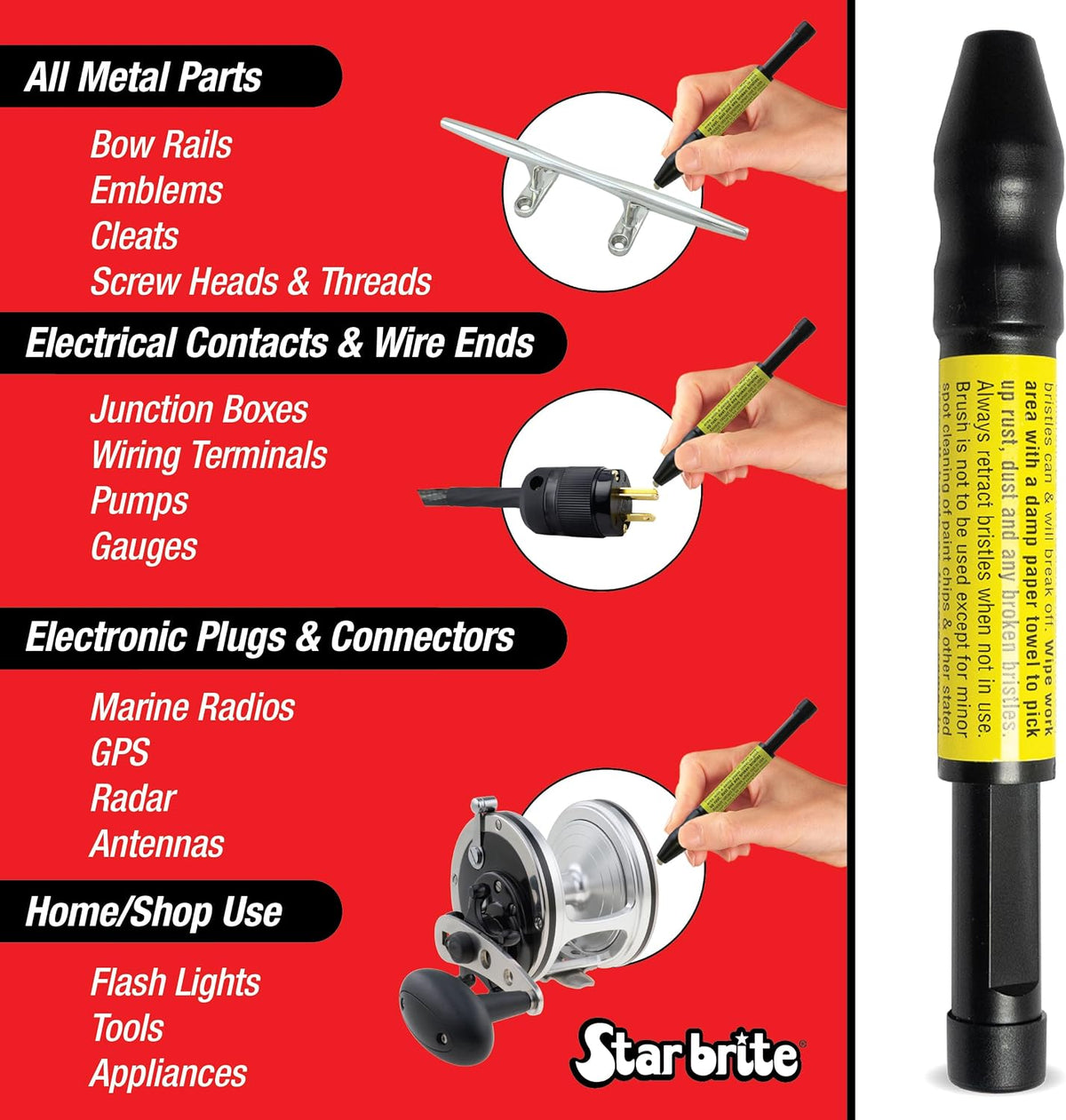 STAR BRITE Corrosion Buster Pen - Rust & Corrosion Removal Tool