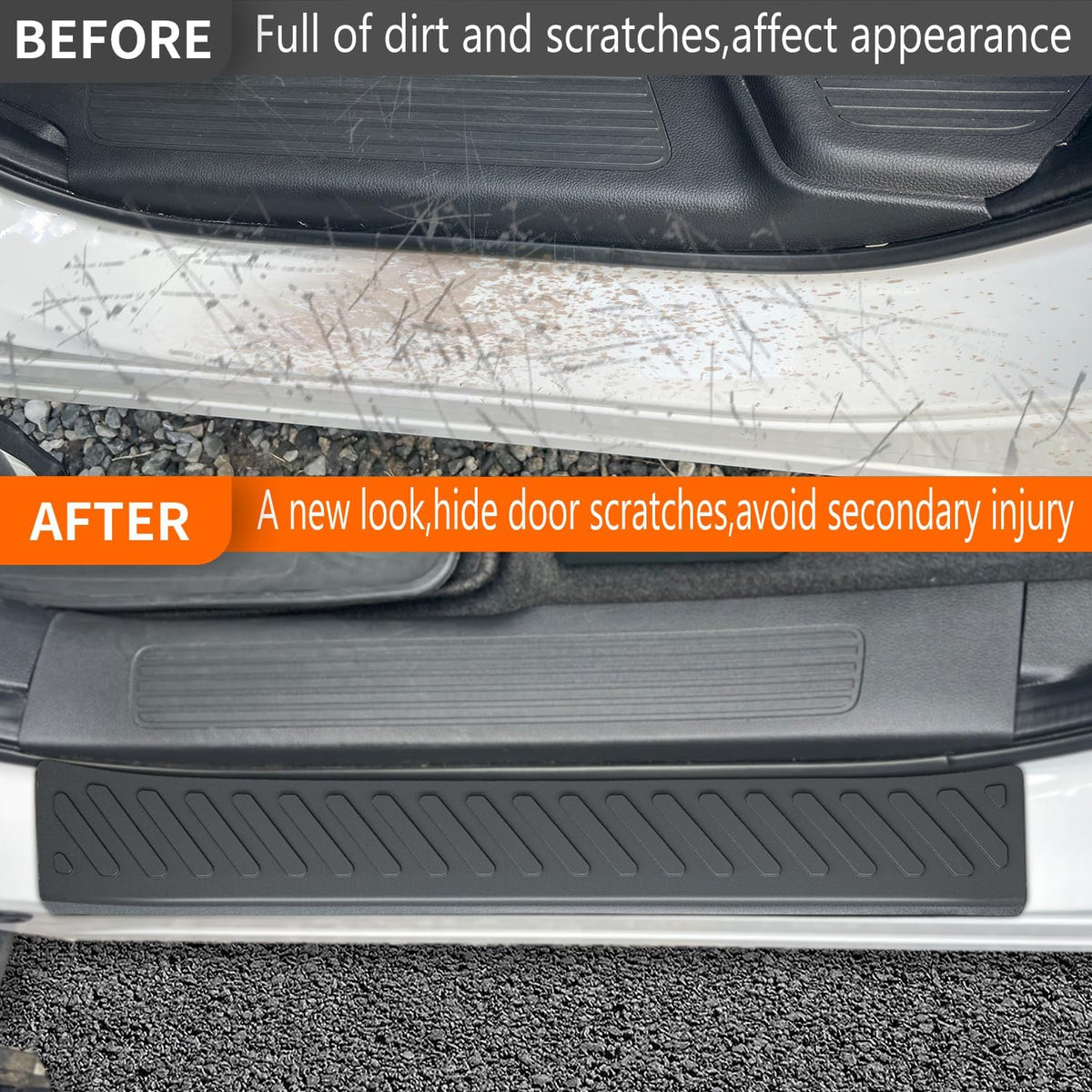 powoq Door Sill Protector Compatible with 2023-2026 Honda Pilot