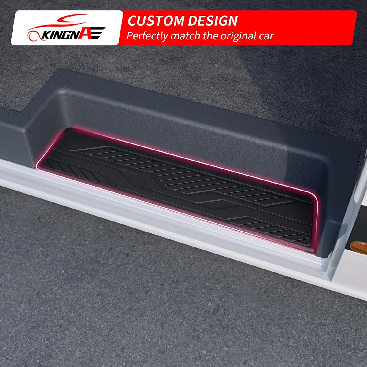Cargo Side Sliding Door Sill Protector for 2015-2026 Ford Transit