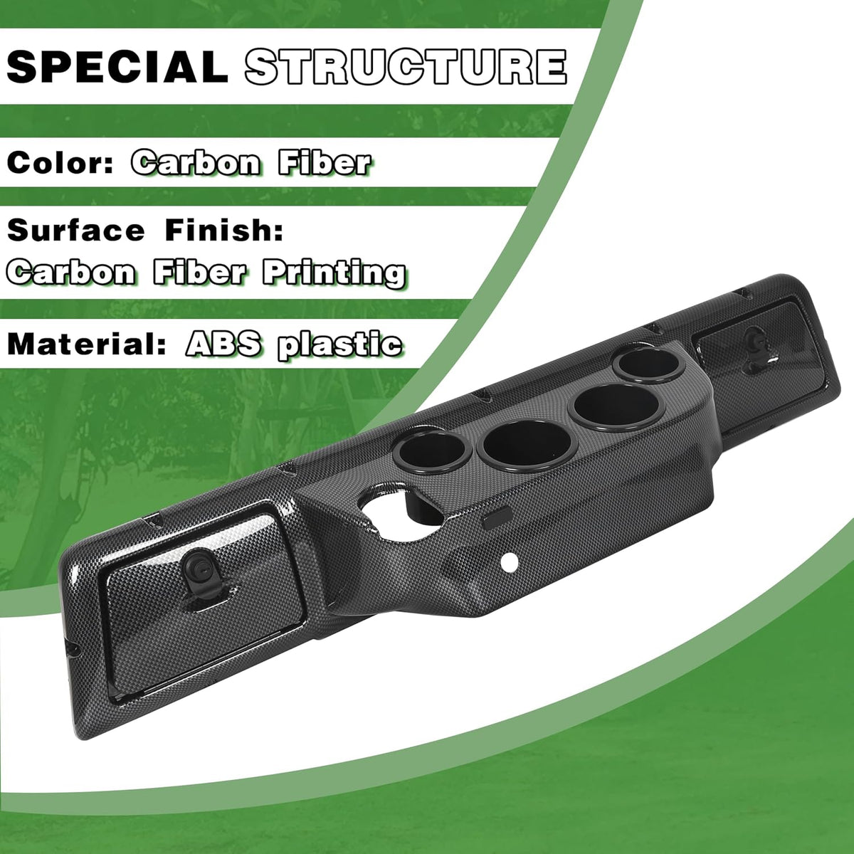 ECOTRIC Dashboard Cover Compatible with 1982-Up Club Car DS Golf Cart
