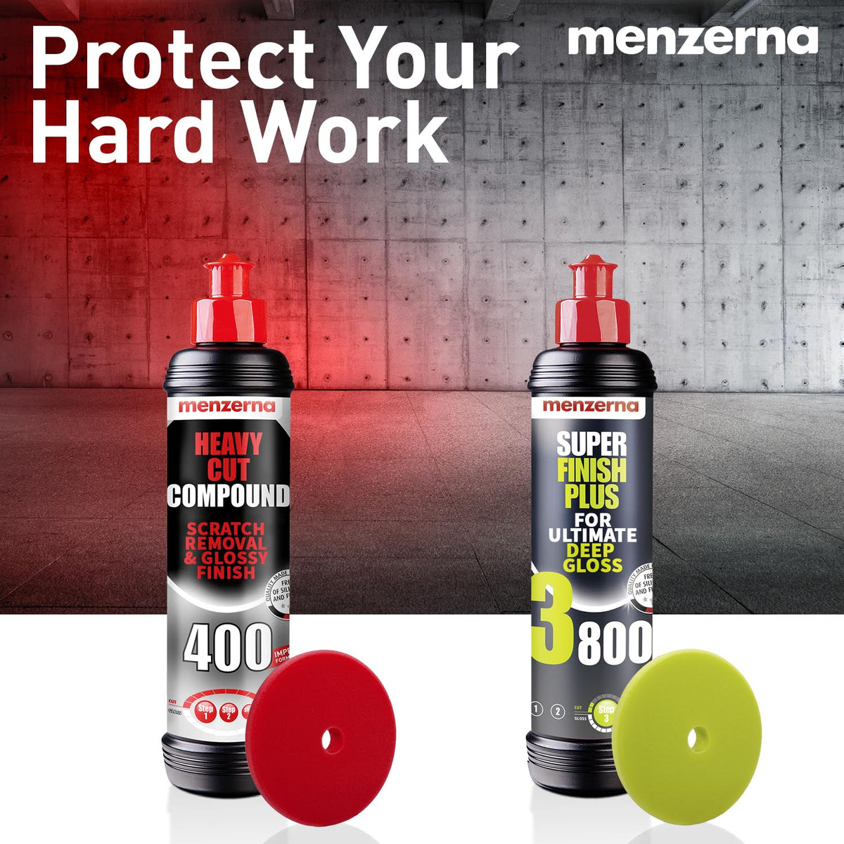 menzerna Heavy Cut Compound 400 Car Polish I Scratch Repair I 8 oz