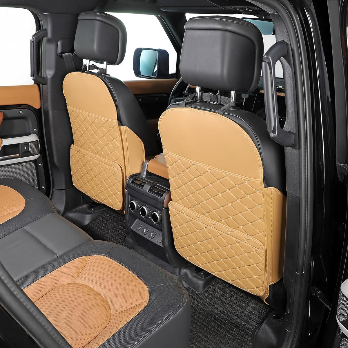 TAIKOO Seat Back Protector,Shields Seat Backs From Kicks and Adds Storage