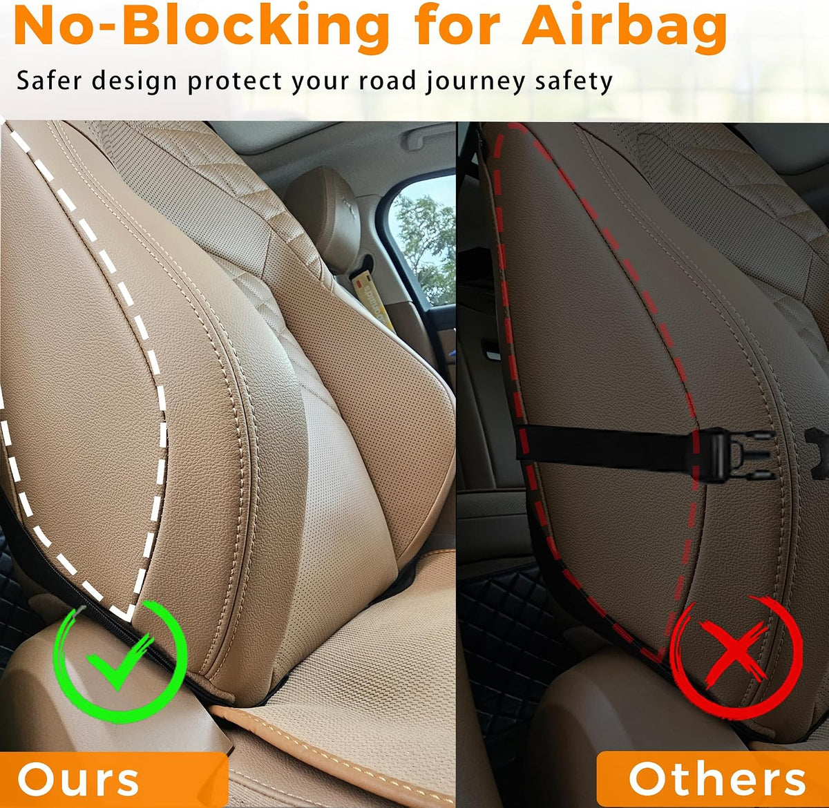 Tactical Seat Back Organizer, Molle Car Seat Organizer Panel with 5 Detachable Molle Pouch for Car Truck Ford Jeep Vehicle, Military Grade Storage Panel Backseat Protector for Man, Black