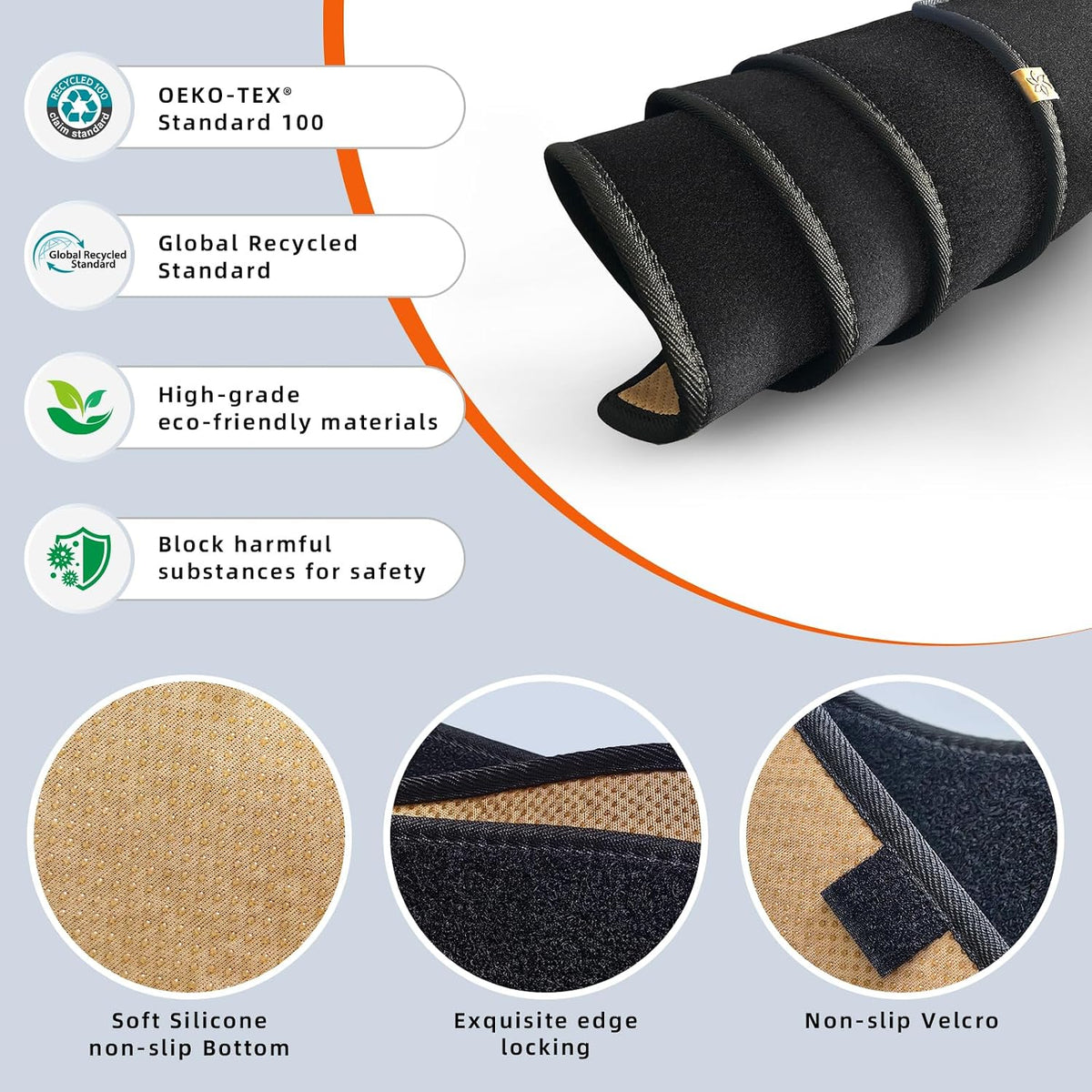 Dashboard Cover Dash Mat Fit for Ni-ssan Sentra 2019-2013 (Without HUD Models),Car Dash Board Mat Anti-Glare Carpet,Non-Slip Pad Sunshield Protector (Black)