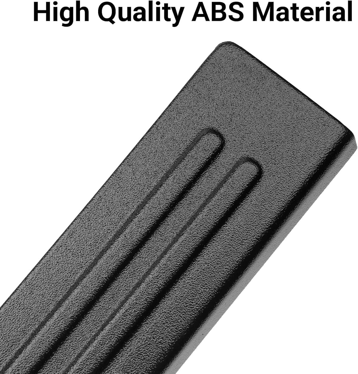 Door Sill Guards Compatible with Ford Ranger 2024 2025 2026 XL/XLT/Lariat/Raptor Accessories ABS Material Door Sill Protector Plate Decoration Front and Rear Door Pedal Kick Protection