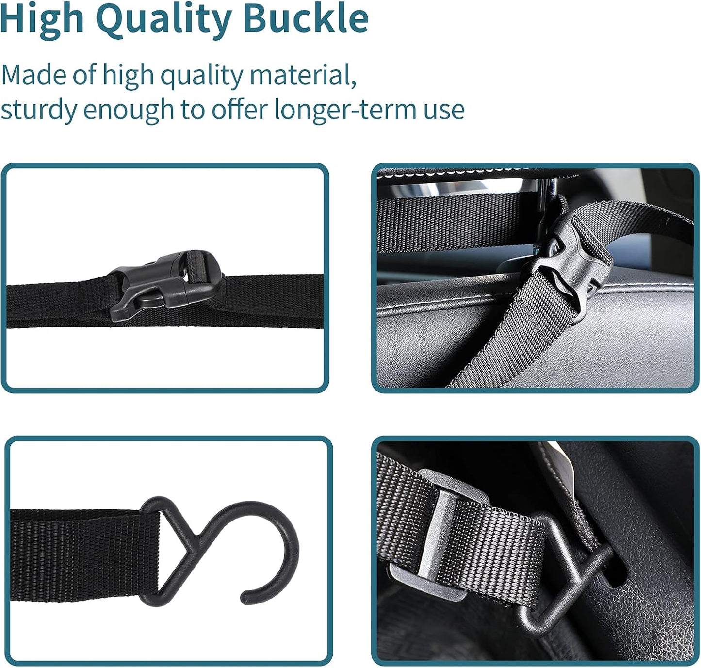 Petsfit Dog Car Barrier Vehicle Pet Barrier Backseat Mesh Dog Car Divider Net with Adjusting Rope and Hook Suitable for SUV Pickup and Small Cars