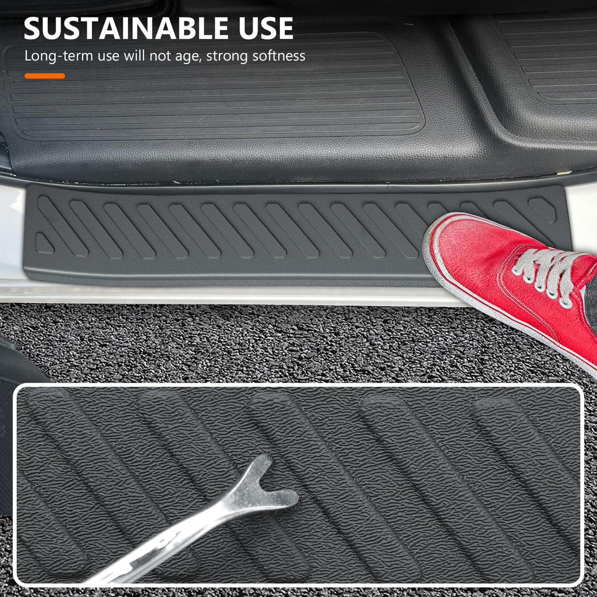 powoq Door Sill Protector Compatible with 2023-2026 Honda Pilot