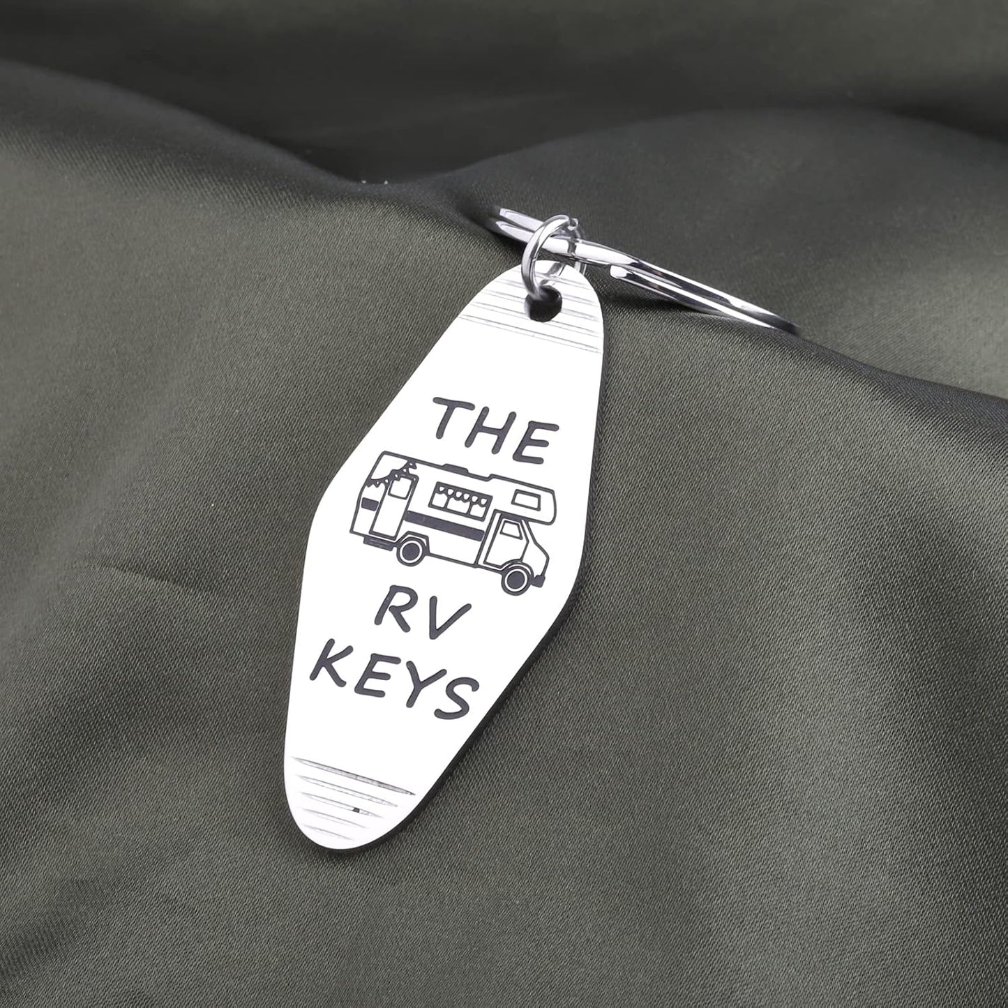FOTAP RV Keychain RV Trailer Vacation Gift RV Camper Gift Motorhome Keychain Adventure Gift Gift For Camper Lover