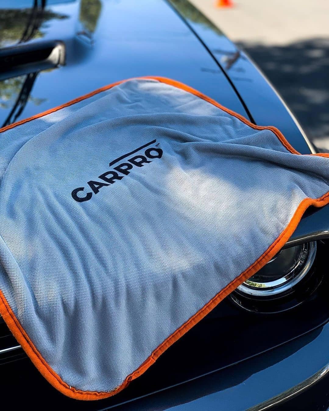 CARPRO DHydrate Drying Towel: Car Wash Towel for Spotless Shine, Microfiber Edge, Lint & Tag Free, Cleaning Cloth - 20" x 20" (Pack of 1)
