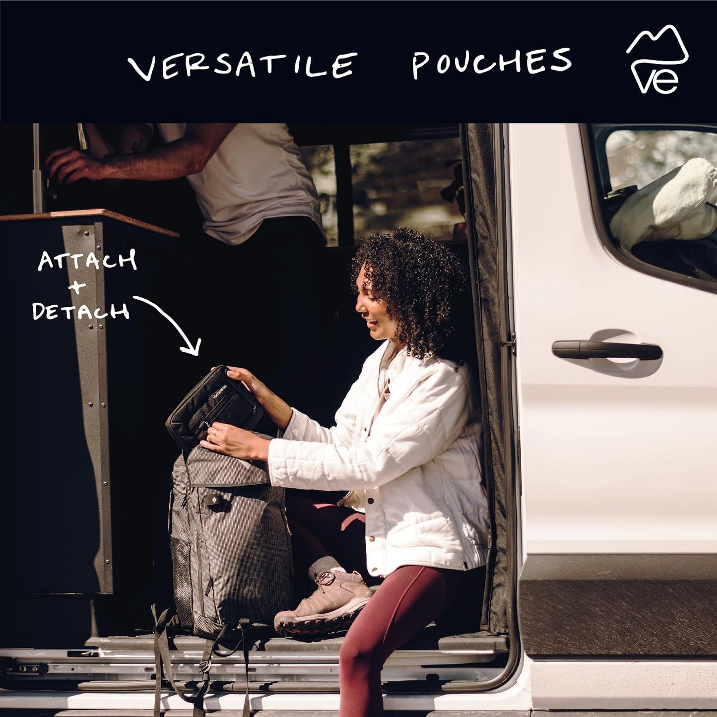 VanEssential Soft Sided Venture L-Track Mounted Storage Bag Small