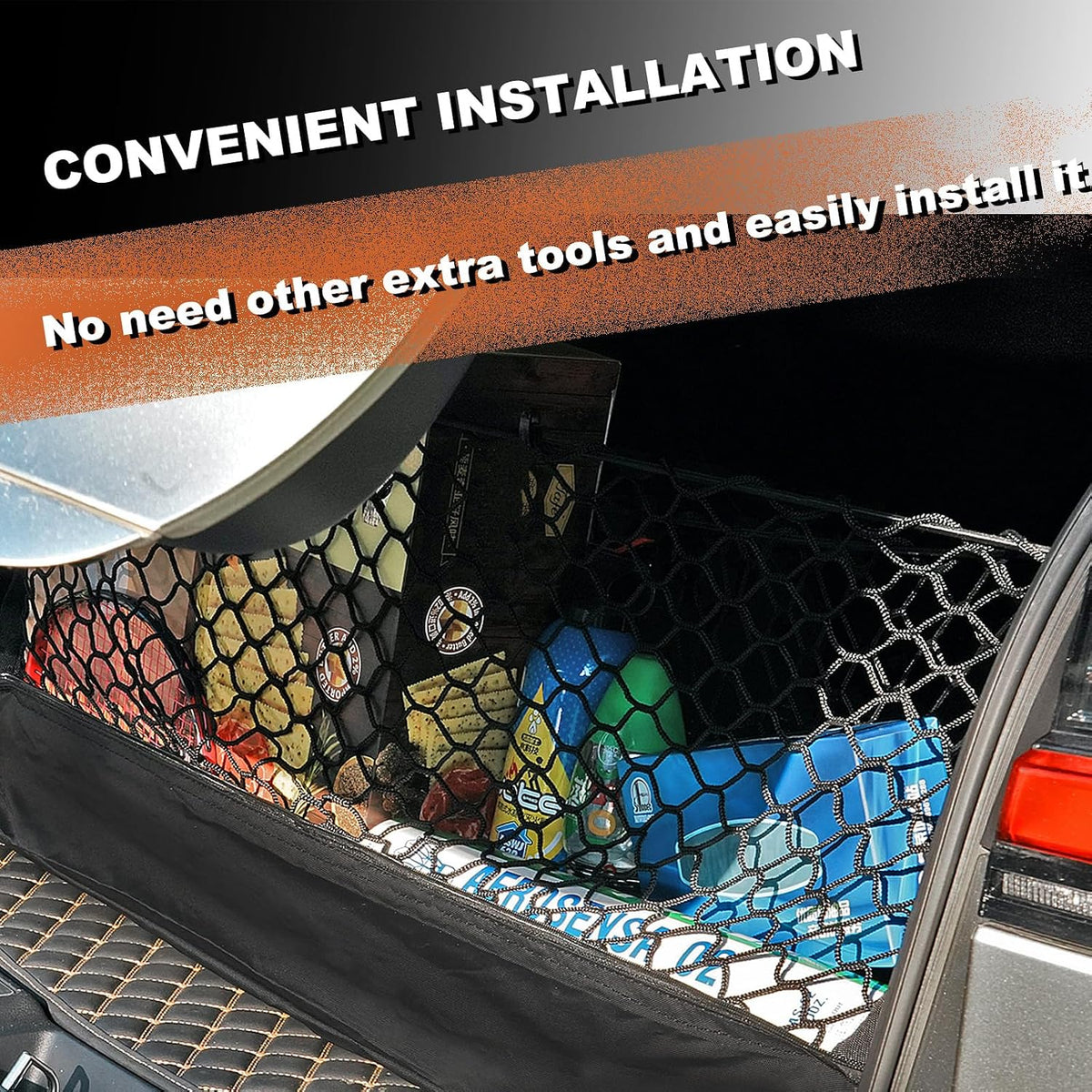 Cargo Net for Subaru Outback Trunk Car Rear Tailgate Netting (Not for 2026)
