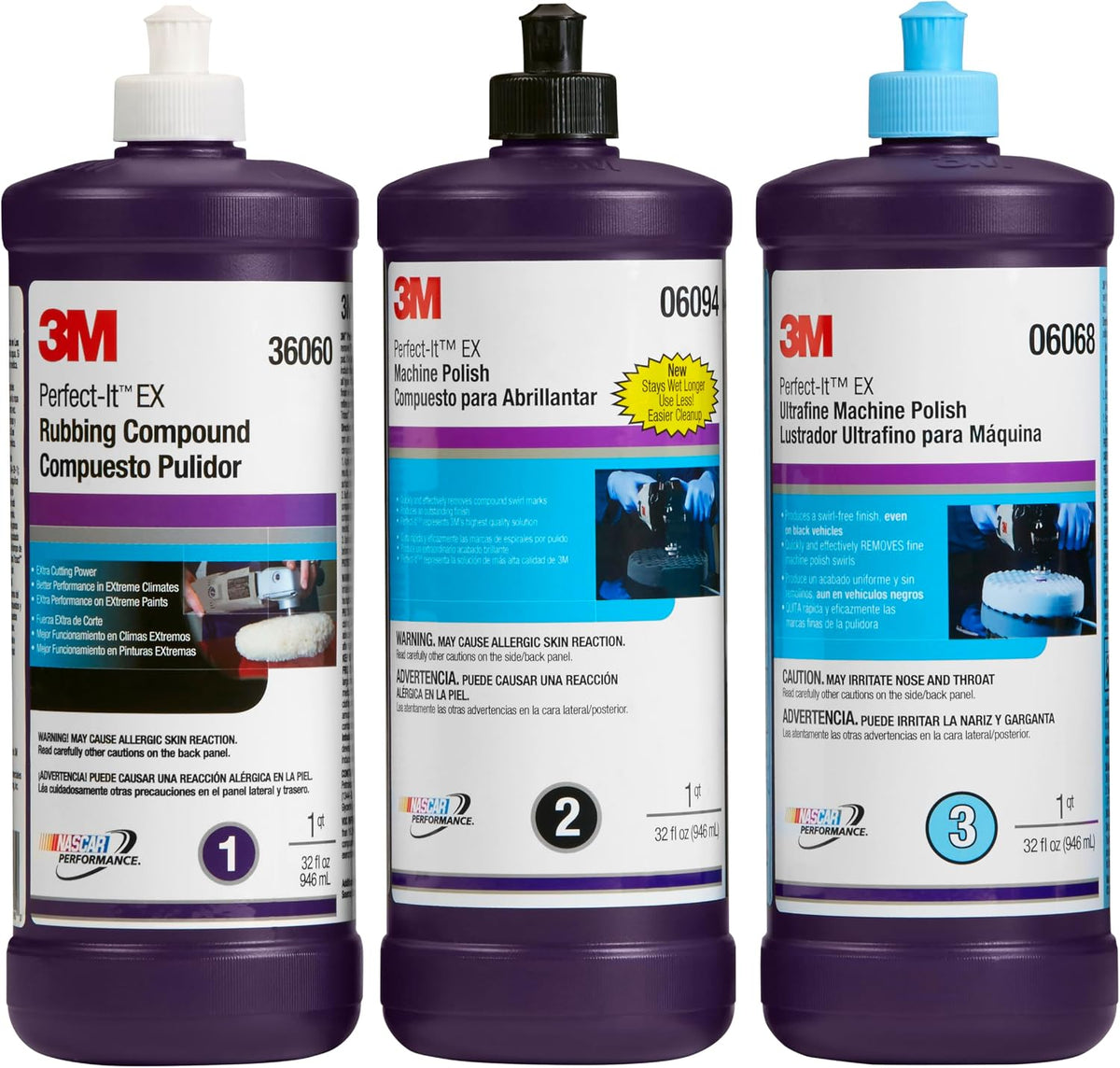 3M Perfect-It Ultrafine Machine Polish, 06068, 32 fl oz