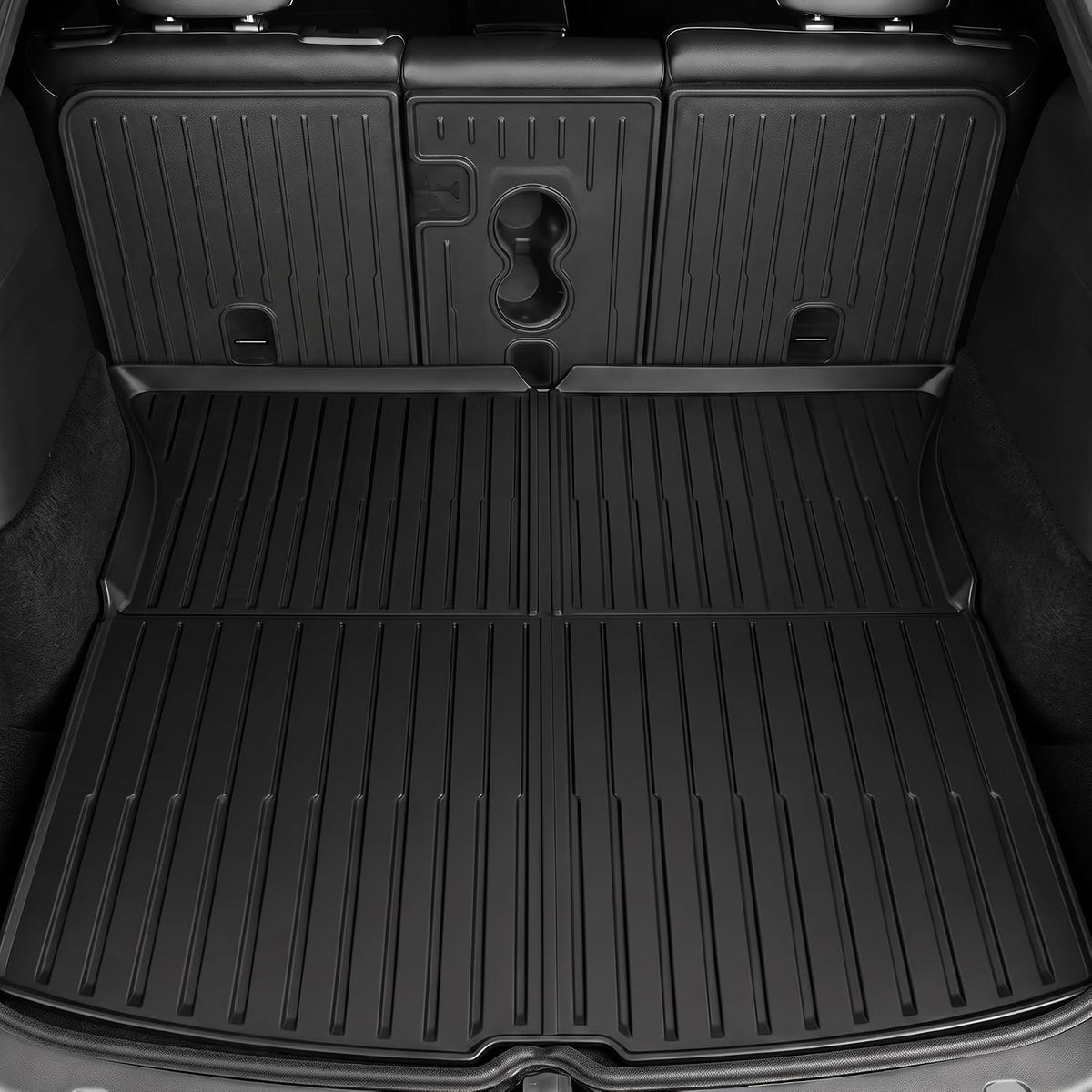 SUPER LINER Tesla New Model Y Standard Floor Mats 2025 2026, TPE 9PCS