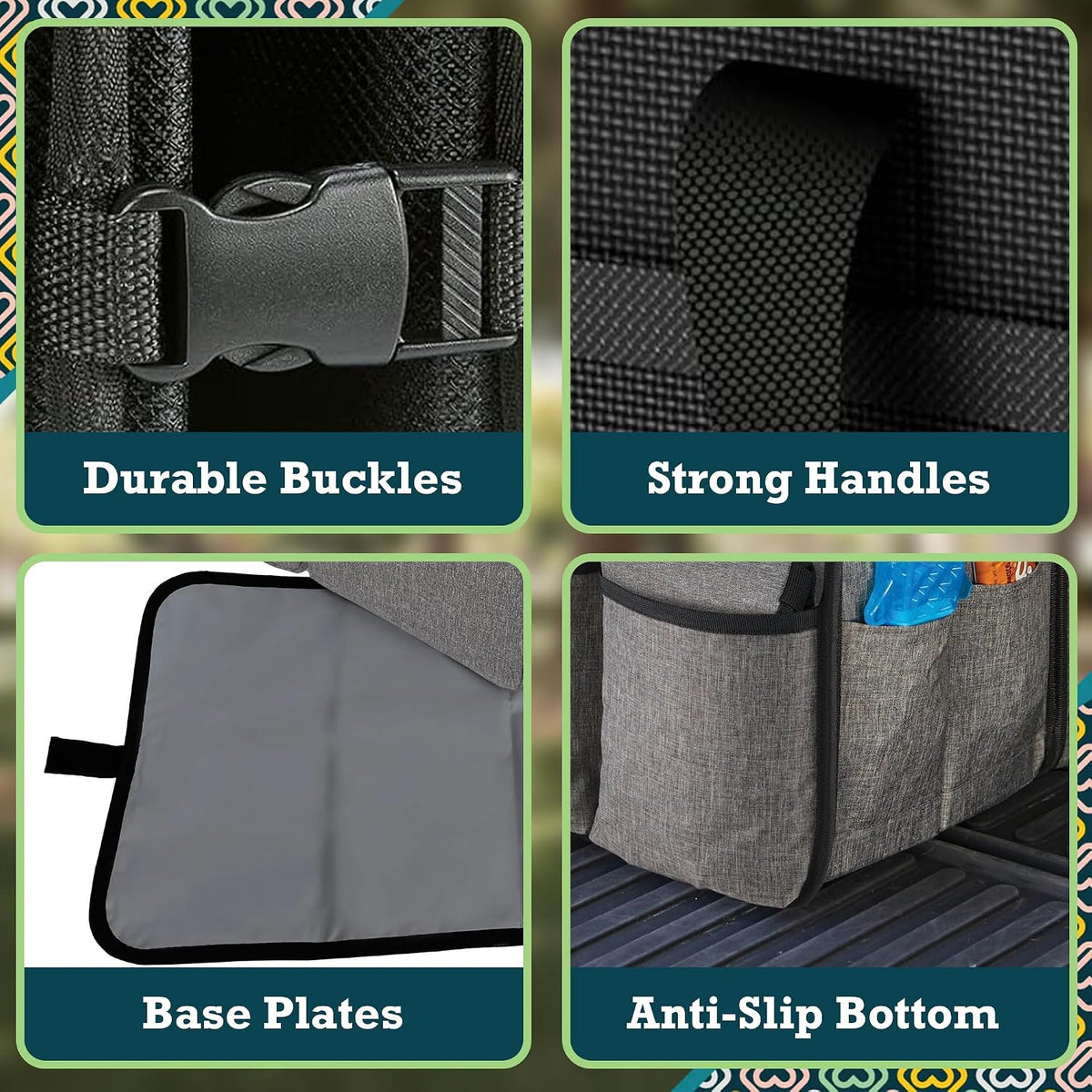 Safety 1st Baby Trunk Organizer & Diaper Changing Station, Gray