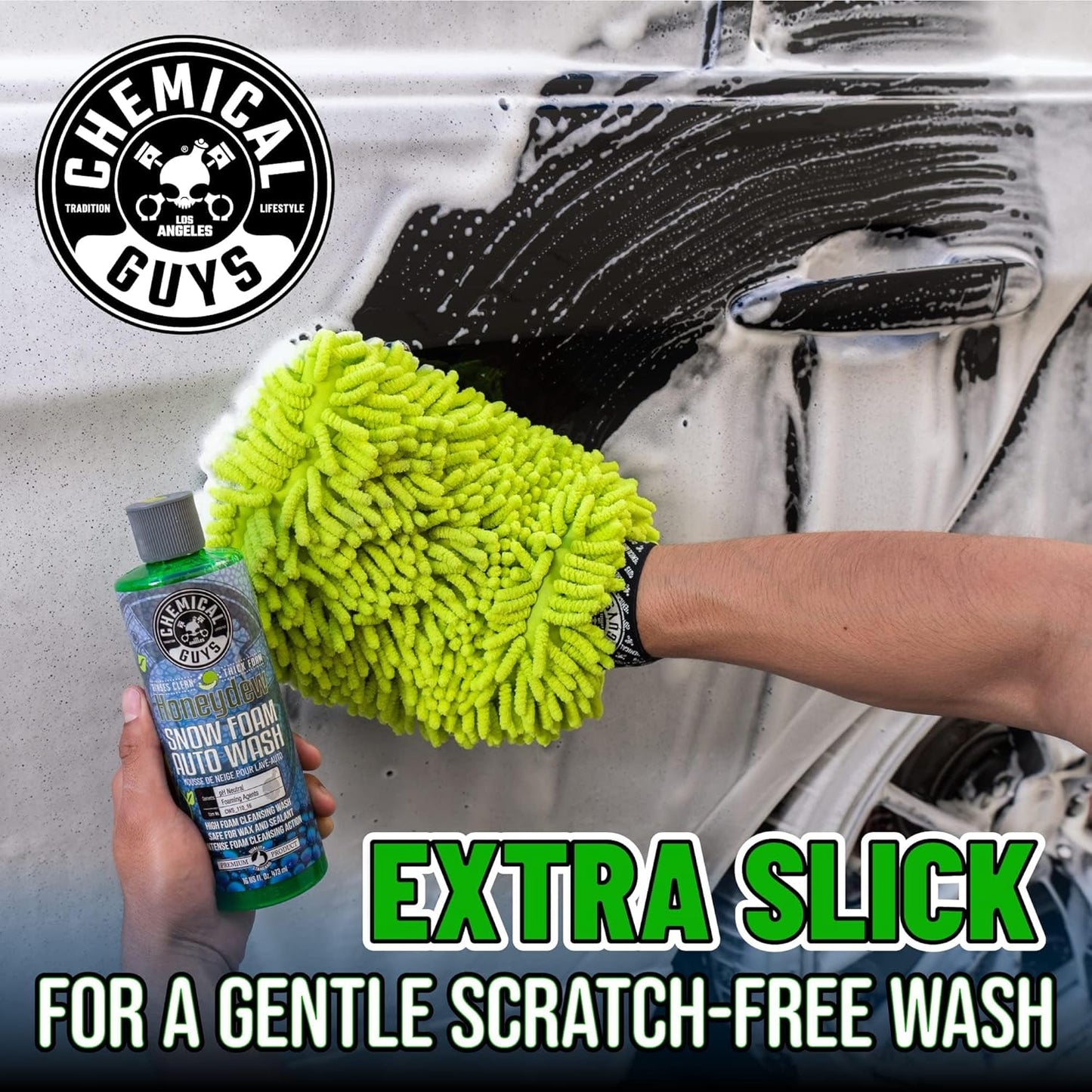 Chemical Guys, 16-Piece Arsenal Builder Car Wash Kit, Foam Cannon & Bucket | Foam cannon, bucket and six 16 oz care chemicals for a complete wash, works with any pressure washer