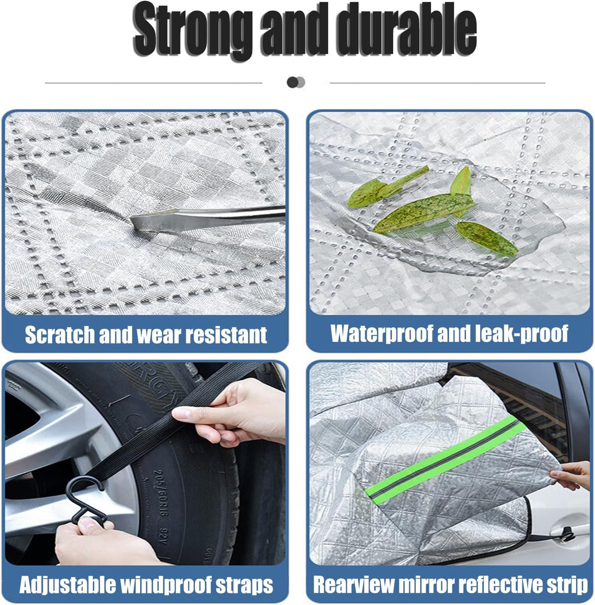Windshield Snow Cover for Hyundai Palisade 2018-2025 LX2,Car Anti-Snow Cover,for Windshield and Window Protection,Ice and Snow&Winter Car Essentials,Winter Accessories