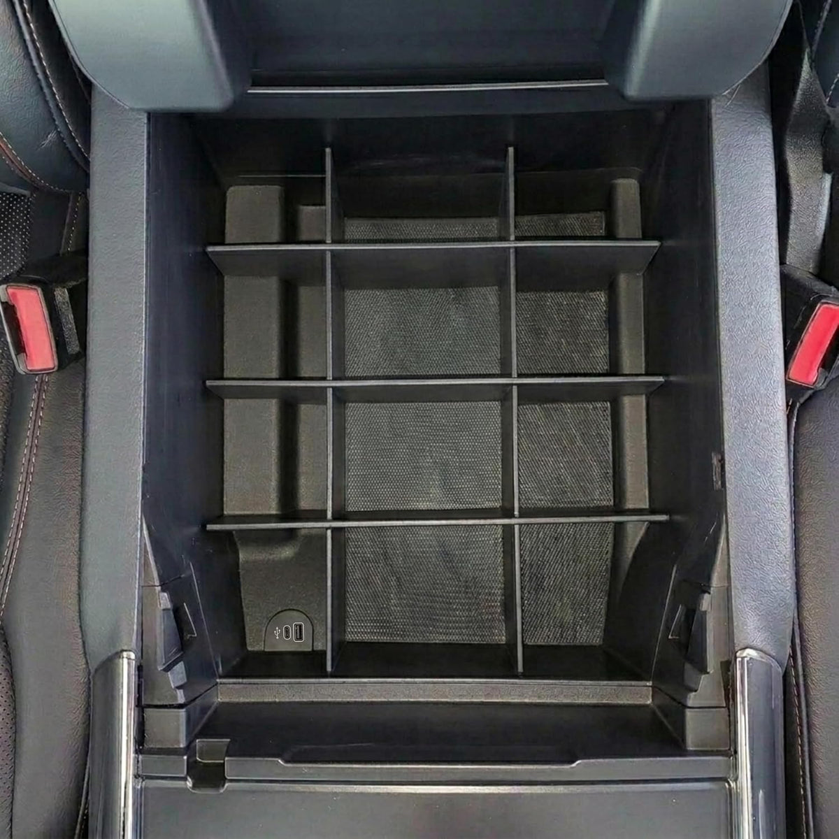 Vehicle OCD - Center Console Organizer for Ford F150 (2021-2026) (Full Console w/Bucket Seats ONLY) - Made in USA - Select 2024-2026 Models - SLX169