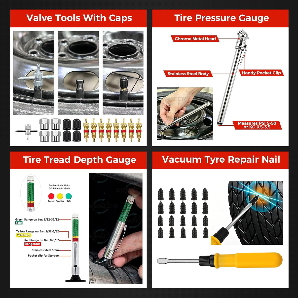 for Tesla Model Y/3/S/X Jack Pads with Flat Tire Repair Kit & Portable Air Compressor, Emergency Roadside Puncture Plug Set Car Fast Repair & Inflation - Heavy Duty Tools with Storage Case