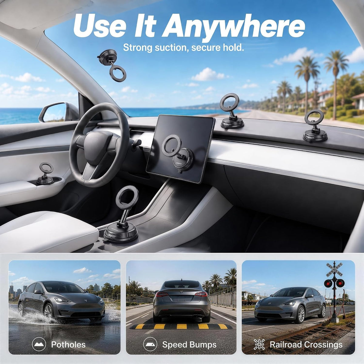 Strongest Magnetic Car Phone Holders for MagSafe, Car Phone Mount