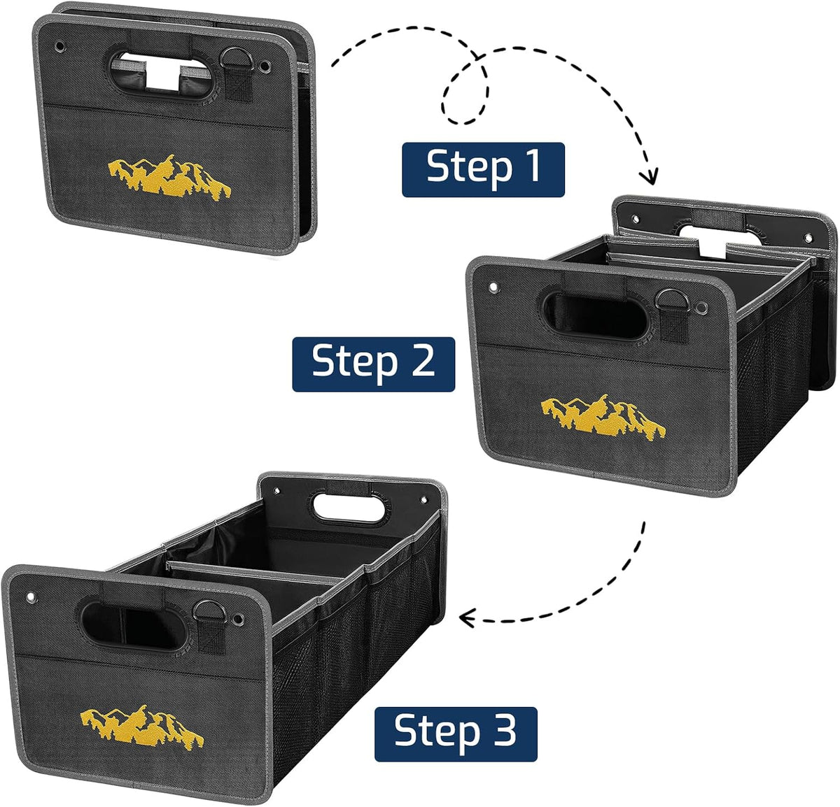 Car Trunk Organizer Collapsible Trunk SUV Storage Box for Subaru Outback