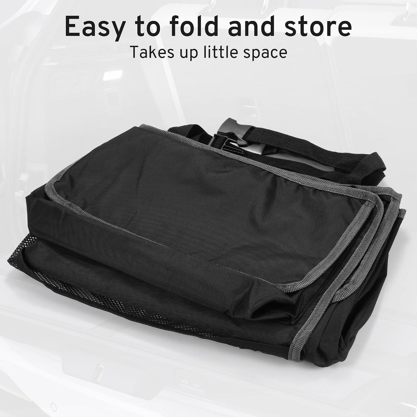 XHRING Car Trunk Organizer Storage Backseat Hanging Organizer Bag for Ford Bronco/Bronco Sport Escape Explorer Edge Expedition Ecosport 2/4 Door Sport Base Limited XL XLT SUV Accessories 2000-2026