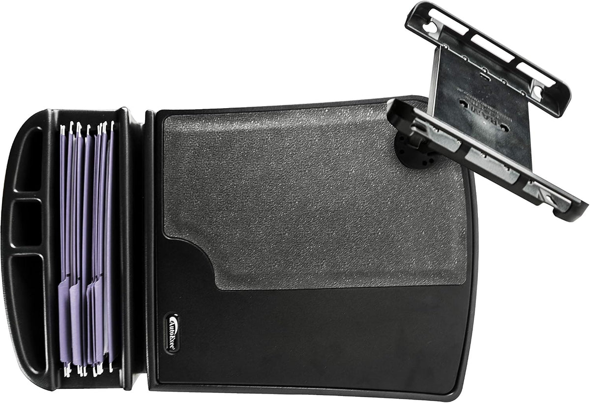 AutoExec AE-GMEF-TAB-BT Efficiency GripMaster Car Desk for Your Vehicle Workstation and Mobile Office, Black with Tablet Mount