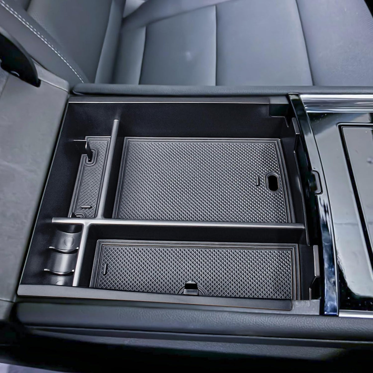Center Console Organizer for 2024-2026 Chevy Traverse Armrest Storage Box