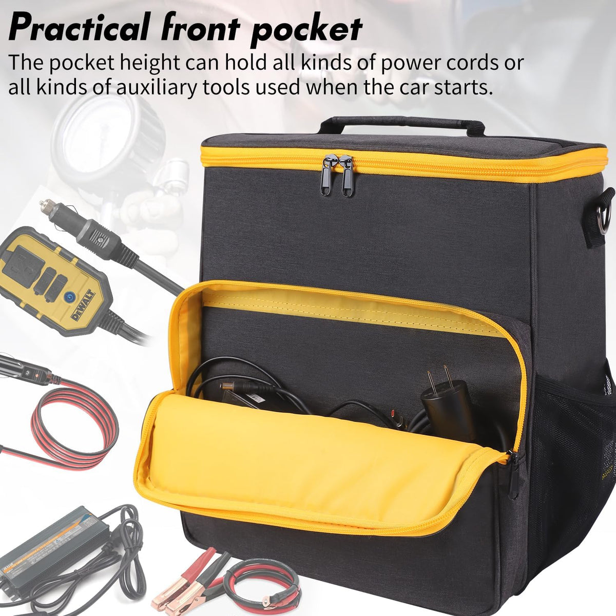 Storage Bag for DEWALT Jump Starter DXAEJ14,Carry Bag for Car Jump Starter