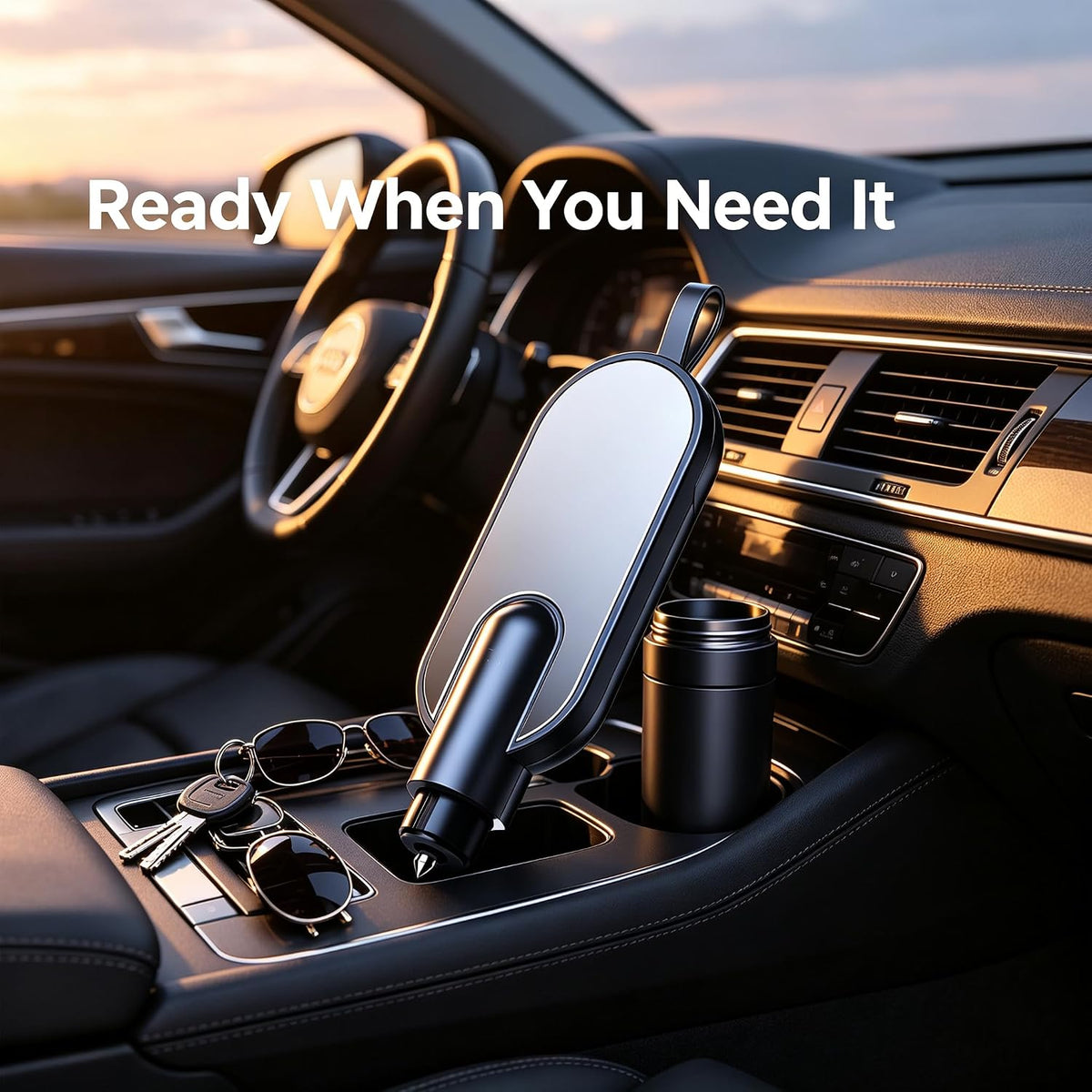 Car Escape Tool Underwater Function Window Breaker & Seatbelt Cutter
