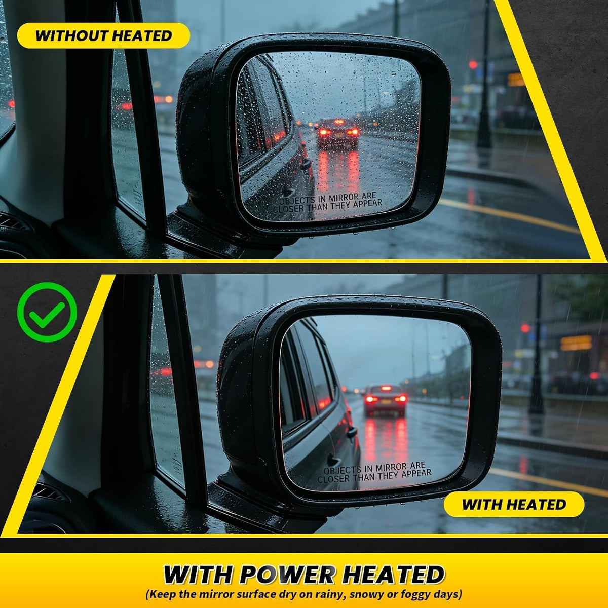 Right Side Mirror Assembly Compatible with Renegade 2015-2023