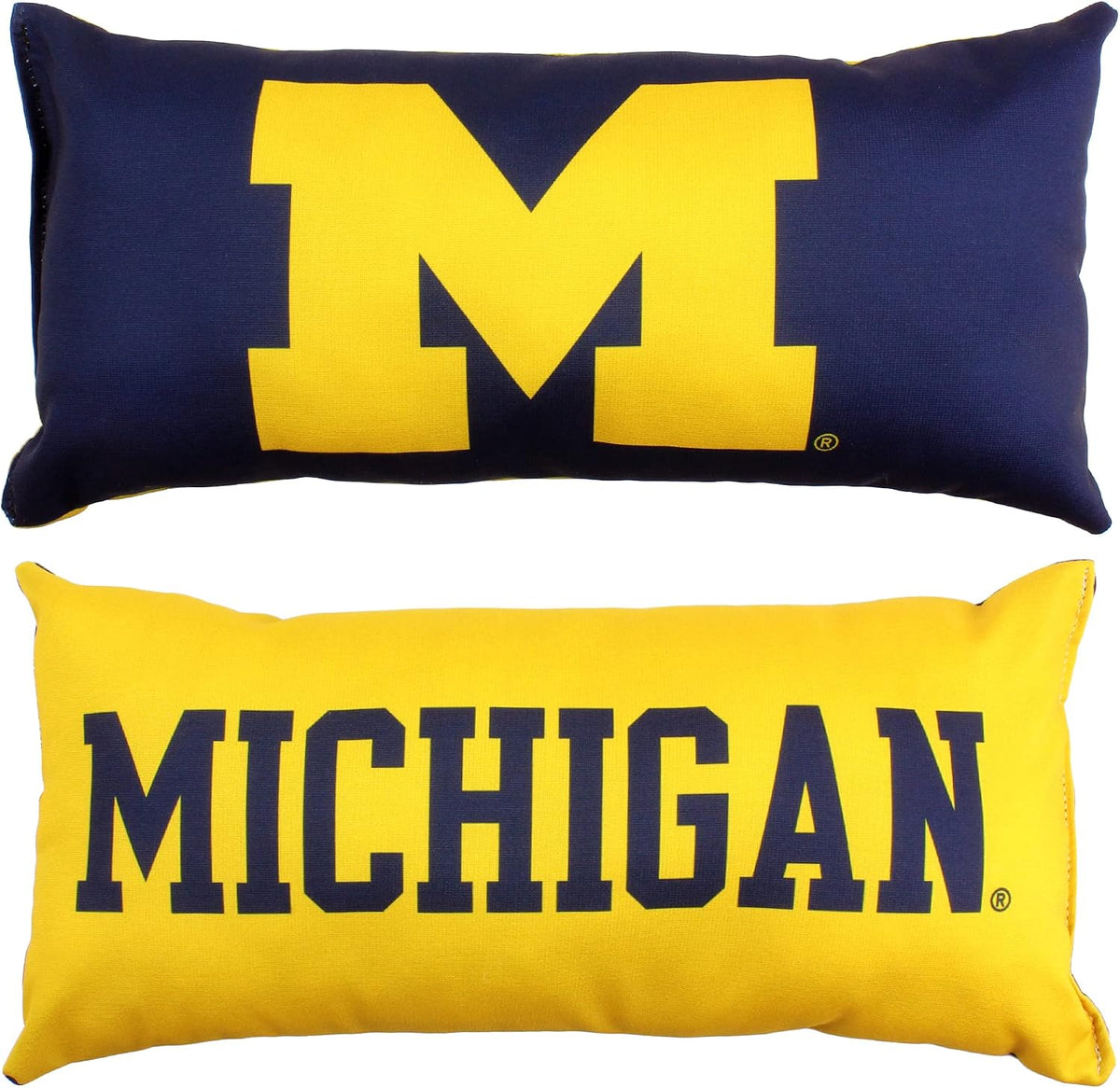 College Covers Everything Comfy Georgia Bulldogs 2 Sided Bolster Small Travel Pillow Decorative Pillow 16 x 6