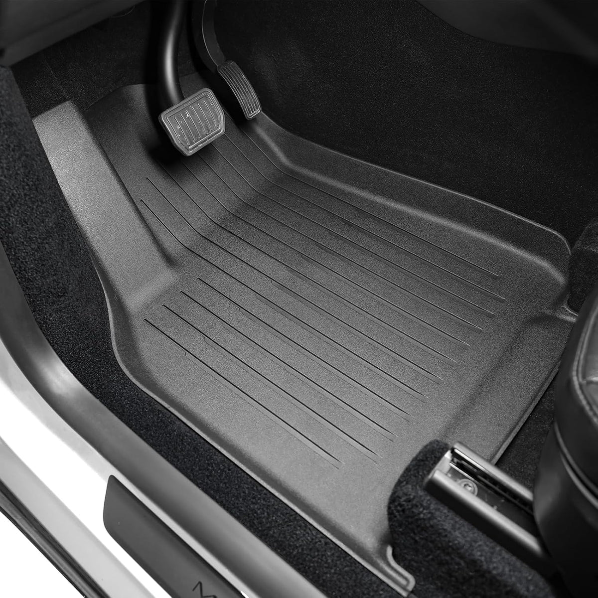 SUPER LINER Tesla New Model Y Standard Floor Mats 2025 2026, TPE 9PCS