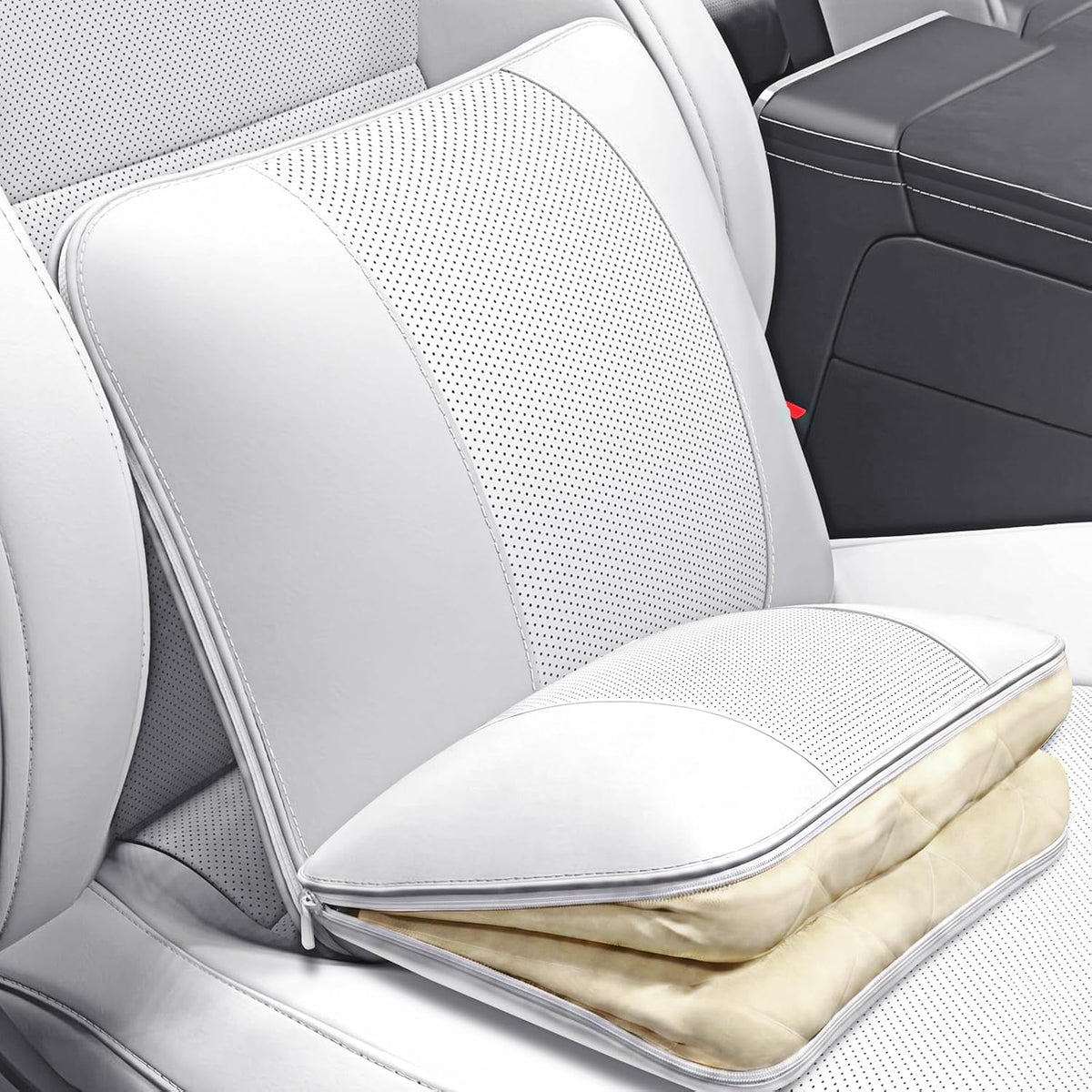 3 in 1 Lumbar Support Pillow Hugging Pillow with Blanket for Tesla